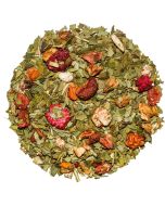Jagodowy jogurcik - herbata yerba mate - ostrokrzew paragwajski