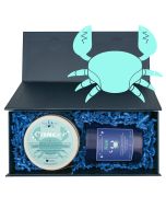 Zestaw zodiakalny RAK. Świeca i herbata 