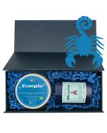 Zestaw zodiakalny SKORPION. Świeca i herbata 