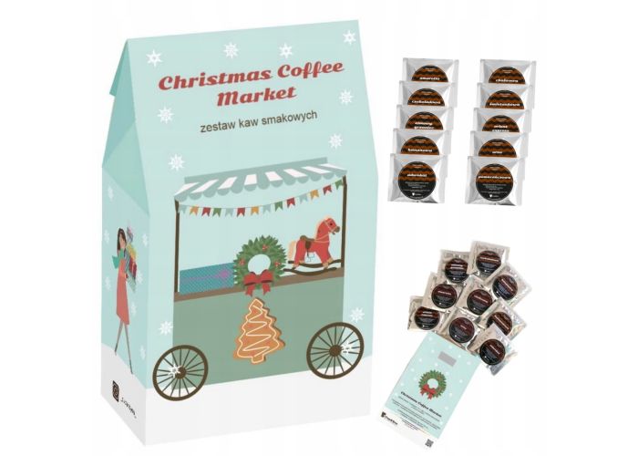 CHRISTMAS COFFEE MARKET. Zestaw kaw