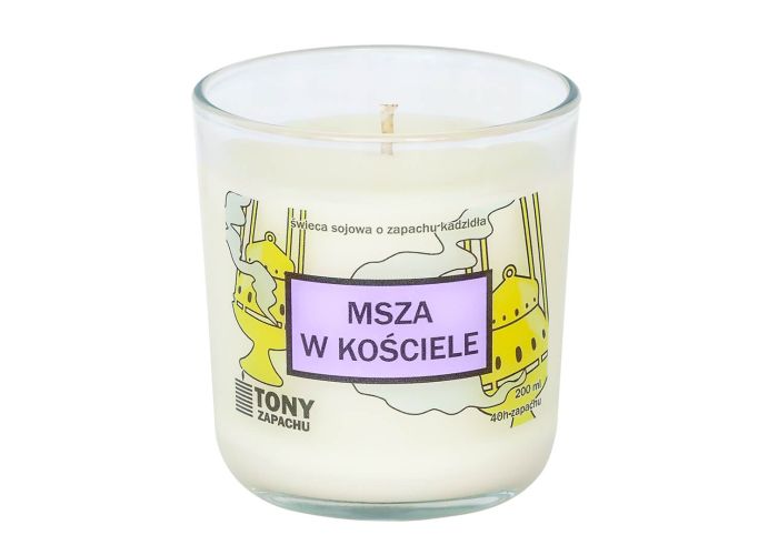 Świeca sojowa MSZA W KOŚCIELE