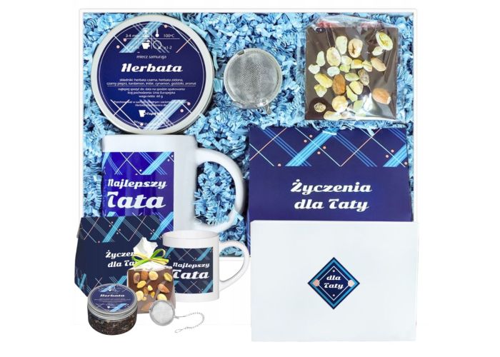 Box dla Taty z herbatą