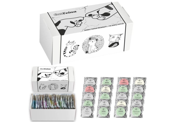 CatTeina. Zestaw herbat CAT ARTIST na dobry mrrruk