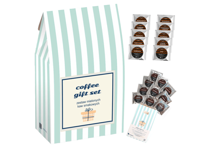 COFFEE GIFT SET. Zestaw kaw