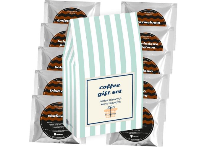 Zestaw kaw COFFEE GIFT SET – kawy na prezent