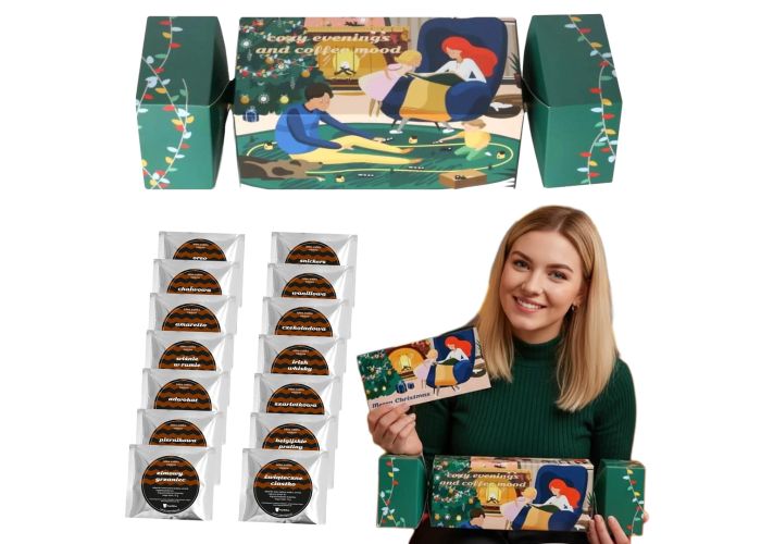 Świąteczny cracker z kawą Coffee mood 