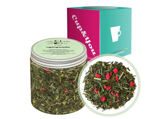 CYTRYNADA - herbata zielona sypana liściasta