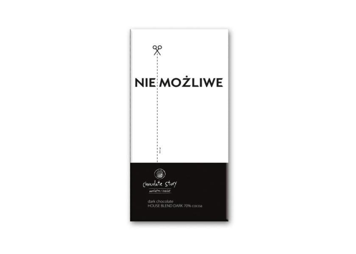 Tabliczka gorzkiej czekolady NieMożliwe BALSI