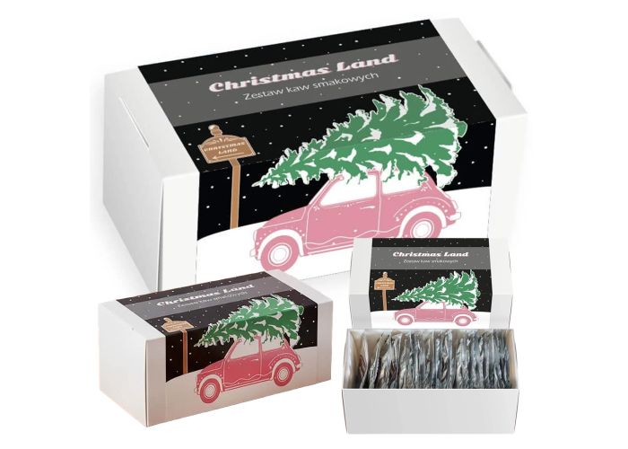 Duży zestaw kaw Christmas Land