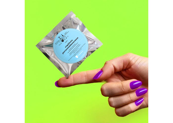 Personalizowane saszetki z herbatą rooibos, owocową lub ziołową