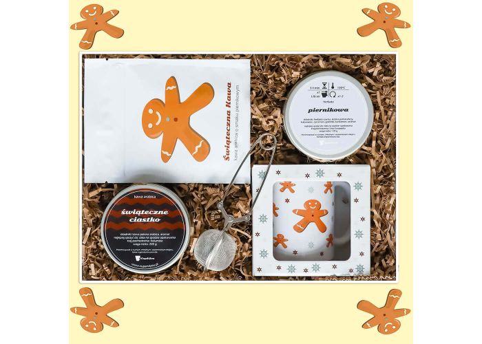 GINGERBREAD BOX - świąteczny zestaw prezentowy