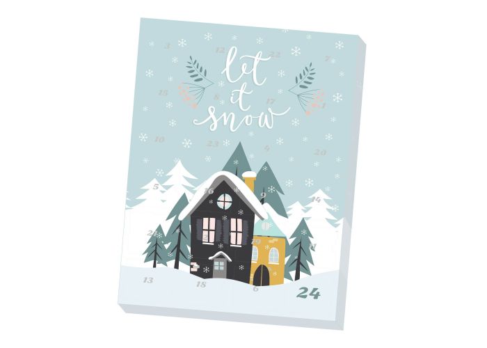 Kalendarz adwentowy z kawą Let It Snow