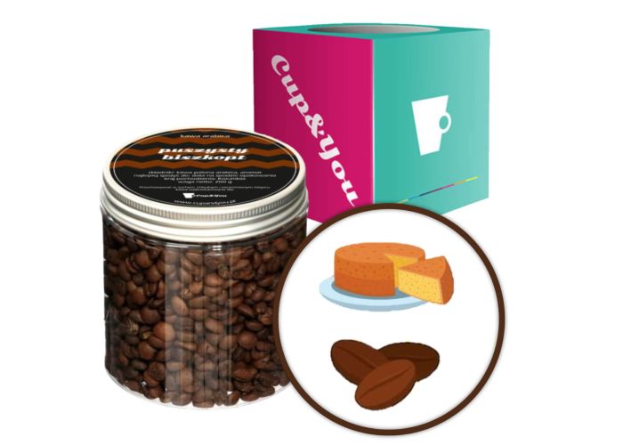 PUSZYSTY BISZKOPT - kawa Arabica smakowa