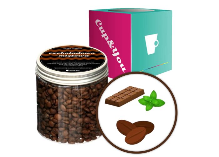 CZEKOLADOWO – MIĘTOWA - kawa Arabica smakowa