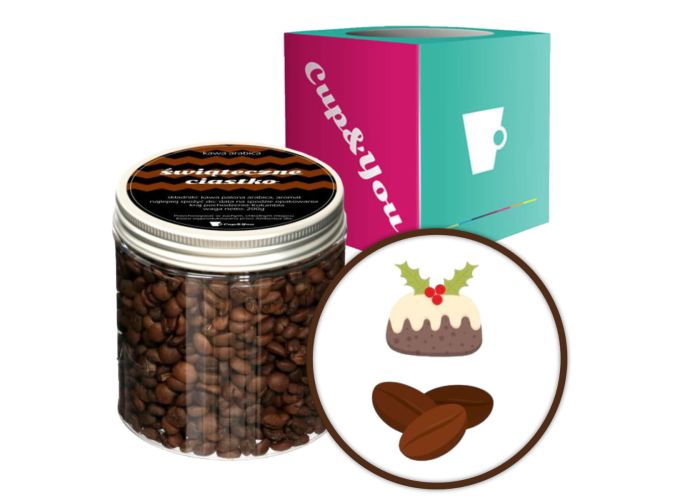 ŚWIĄTECZNE CIASTKO - kawa Arabica smakowa