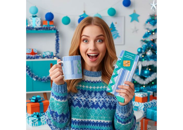 Upominkowy klasyk SKARPETY I KUBEK