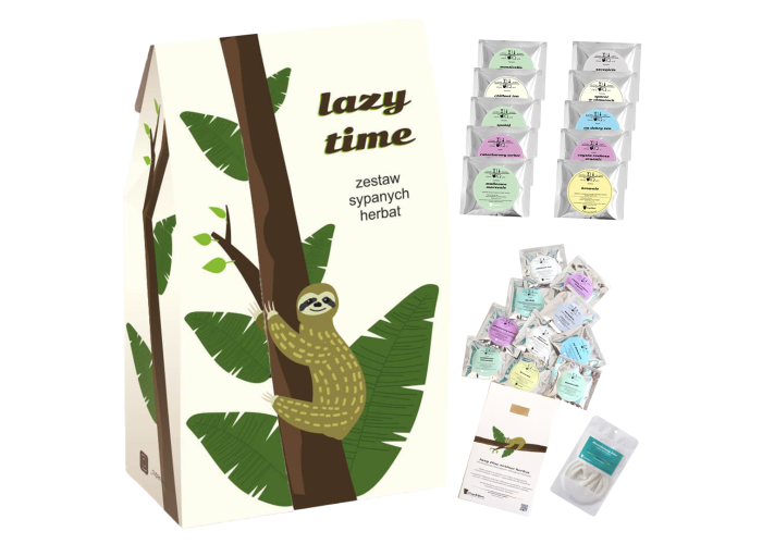 LAZY TIME. Zestaw herbat do leniuchowania