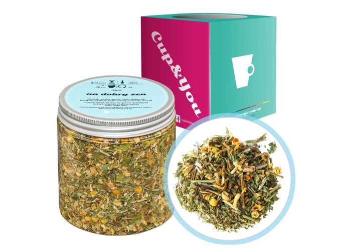 NA DOBRY SEN - herbata ziołowa sypana napar