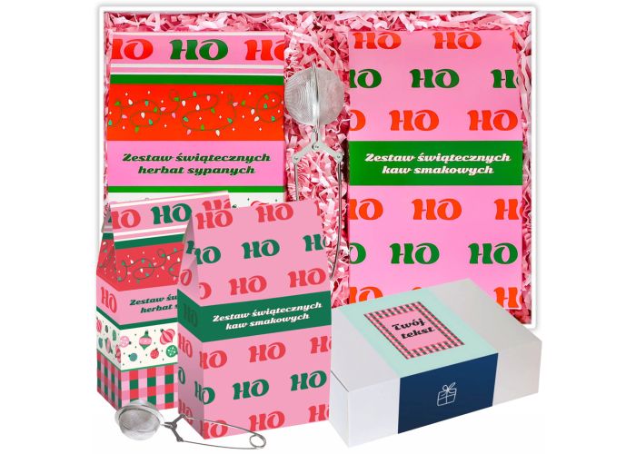 Personalizowany box świąteczny Ho Ho Ho!