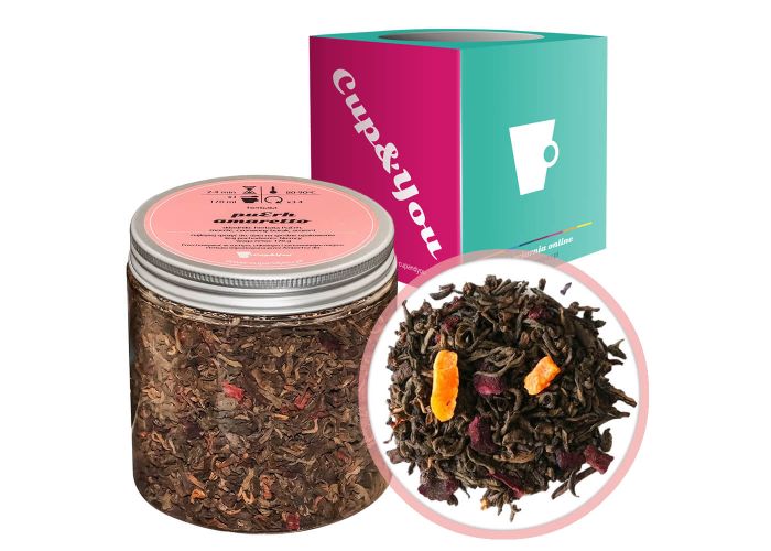 PUERH AMARETTO - herbata czerwona pu-erh sypana liściasta