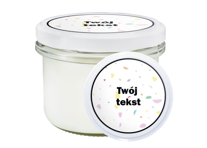 Personalizowana świeca sojowa