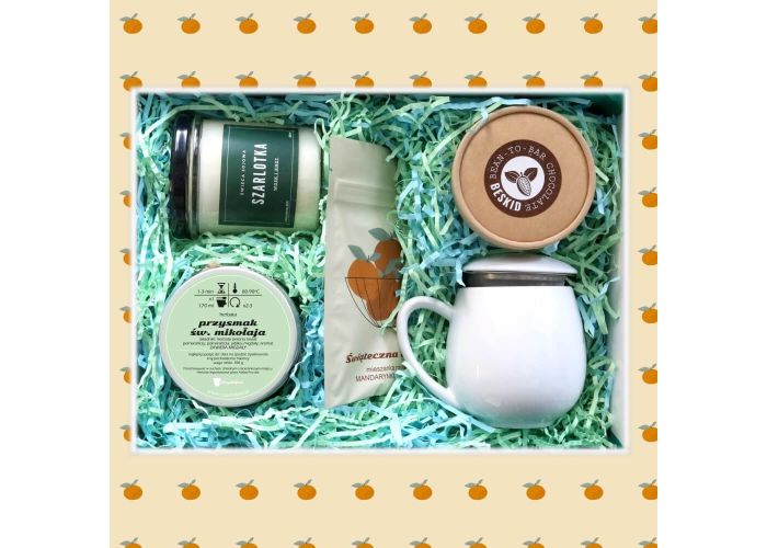 SANTA BOX z herbatą. Gotowy prezent