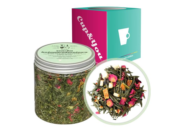 SENCHA BOŻONARODZENIOWA - herbata zielona sypana liściasta