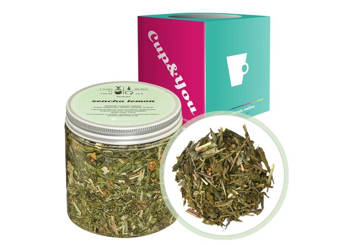 SENCHA LEMON - herbata zielona sypana liściasta