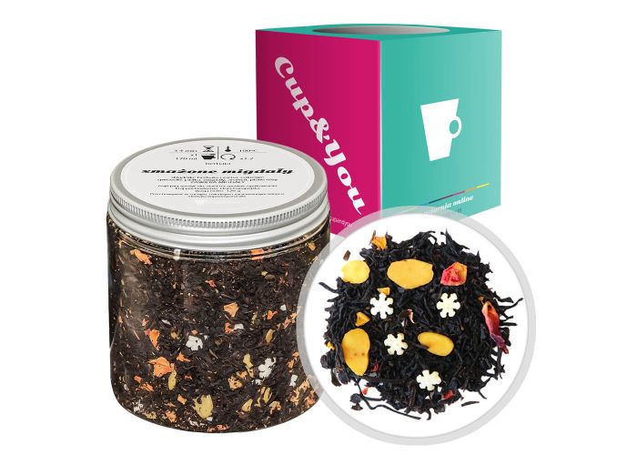 SMAŻONE MIGDAŁY - herbata czarna sypana liściasta