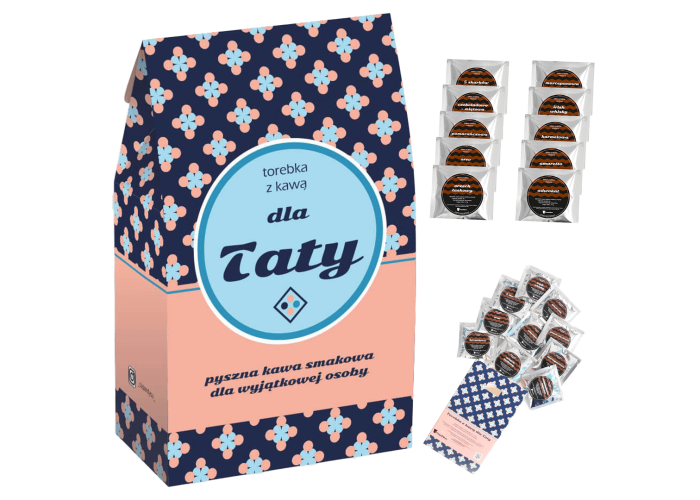 Torebka z kawą dla Taty