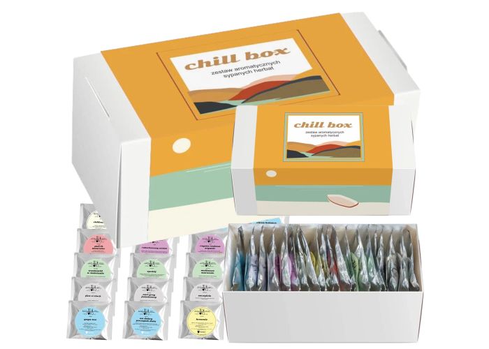 Zestaw herbat sypanych CHILL BOX – relaksacyjne herbaty