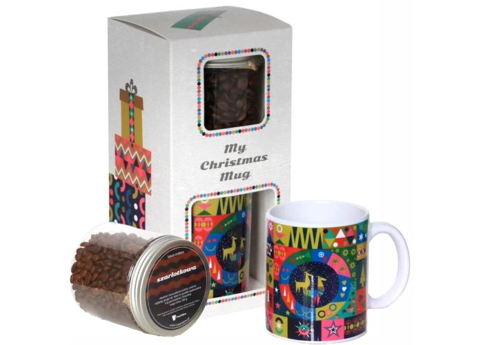 Zestaw My Glossy Christmas Mug z kawą