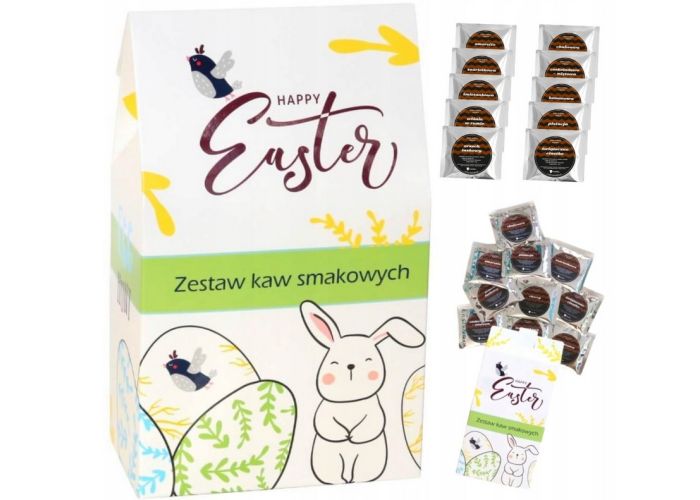 Happy Easter kawowa torebka