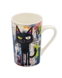 Kubek CZARNY KOCUREK