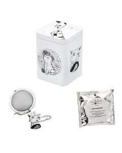 Zestaw CAT ARTIST - puszka, zaparzacz i herbata