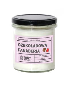Świeca sojowa CZEKOLADOWA FANABERIA