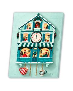 Kalendarz adwentowy Cuckoo Clock z kawą &ndash; prz&oacute;d