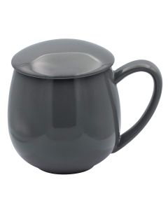 Kubek z zaparzaczem i pokrywką szary