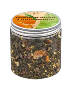 Mandarynka i winogrono - herbata oolong liściasta sypana
