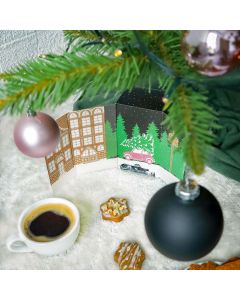 Mini Kalendarz adwentowy z kawą Christmas Land