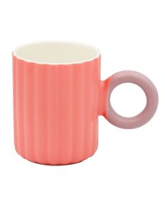 Koralowy kubek szeroko ryflowany