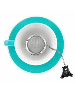 Zaparzacz Miś kulka ze stali nierdzewnej