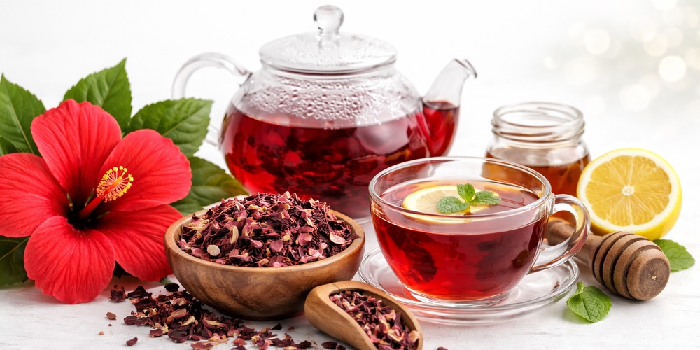 Kwiat hibiskus: odkryj jego zdrowotne i ozdobne właściwości