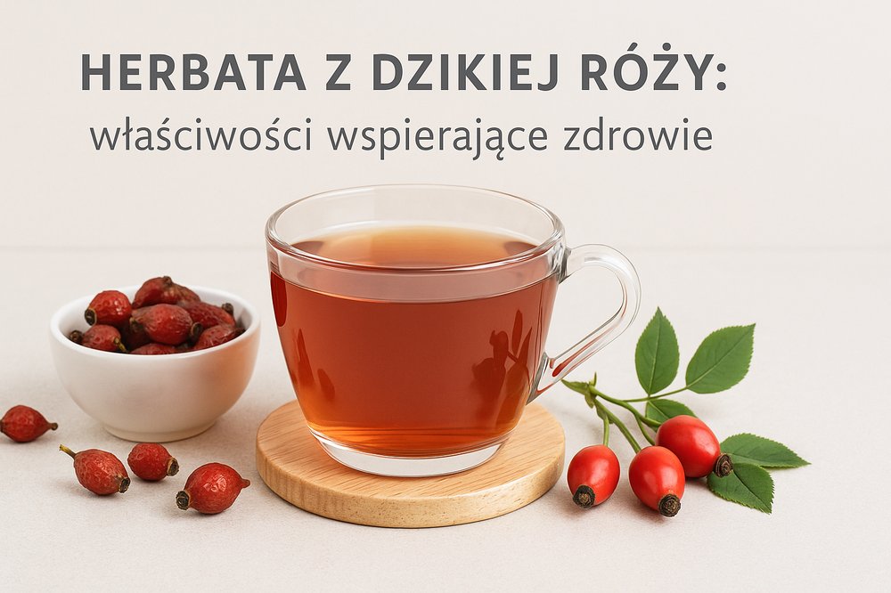 Herbata z dzikiej róży: właściwości wspierające zdrowie
