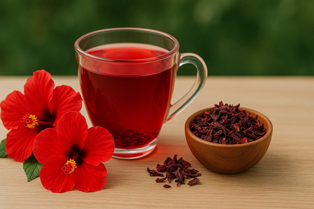 Herbata z hibiskusa - właściwości: naturalne wsparcie zdrowia i piękna