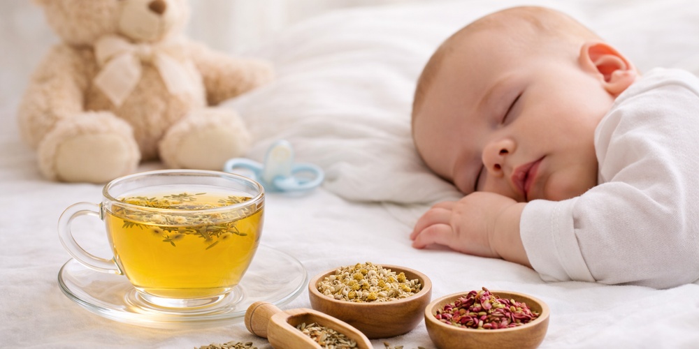 Herbata z kopru włoskiego dla noworodka: czy to bezpieczne?