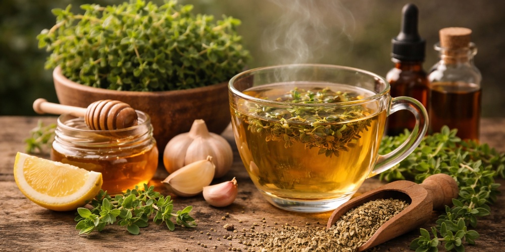 Herbata z oregano zwalcza infekcje i wspiera trawienie