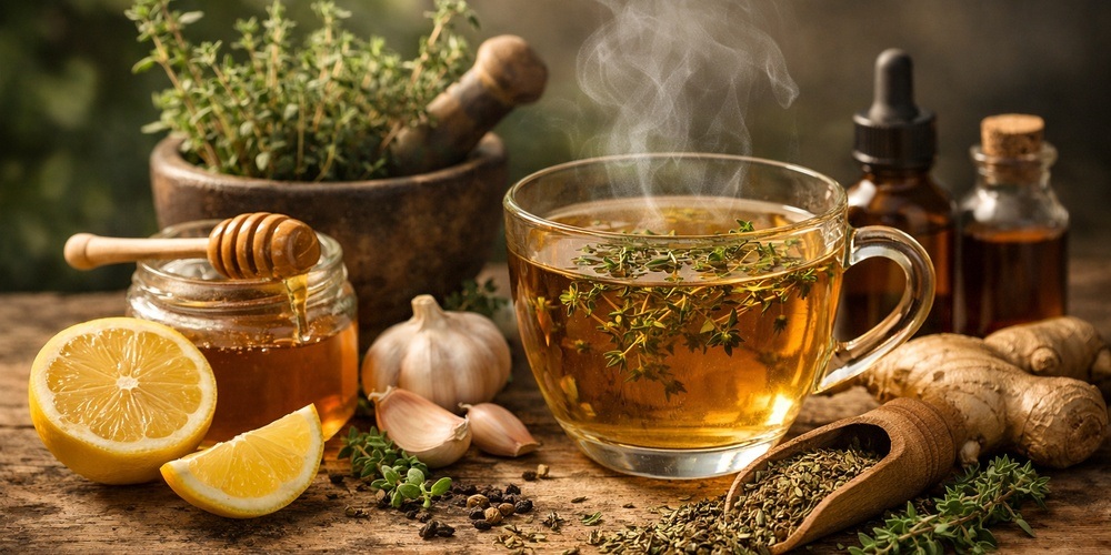 Herbata z tymianku: naturalna ulga na kaszel i ból gardła